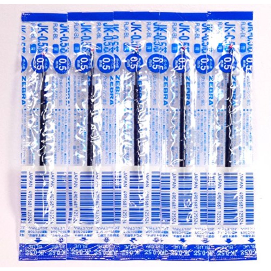 JK-0.5 Blue Ink Refill RJK-BL, - đánh giá và giá Gel Refill Pack