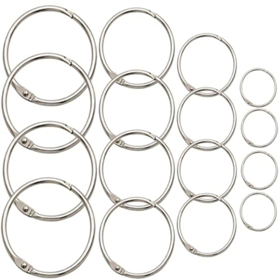 12 Pack Binder Rings, 1 2 3 4  - đánh giá và giá Card Index Box