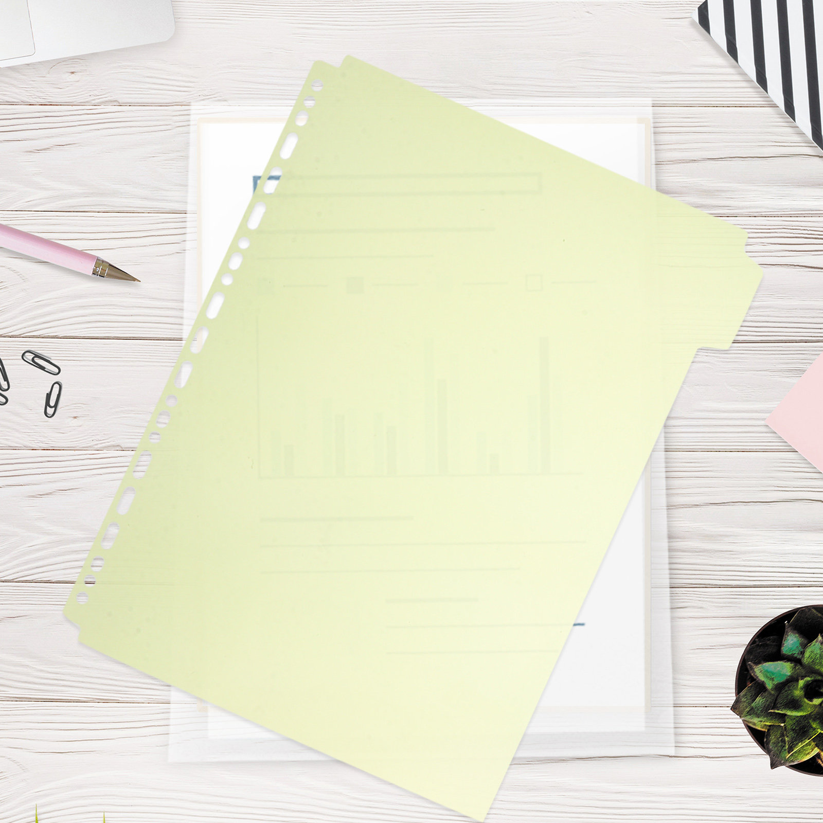 6Pcs Document Index Divider Bi - đánh giá và giá Tab Divider A4