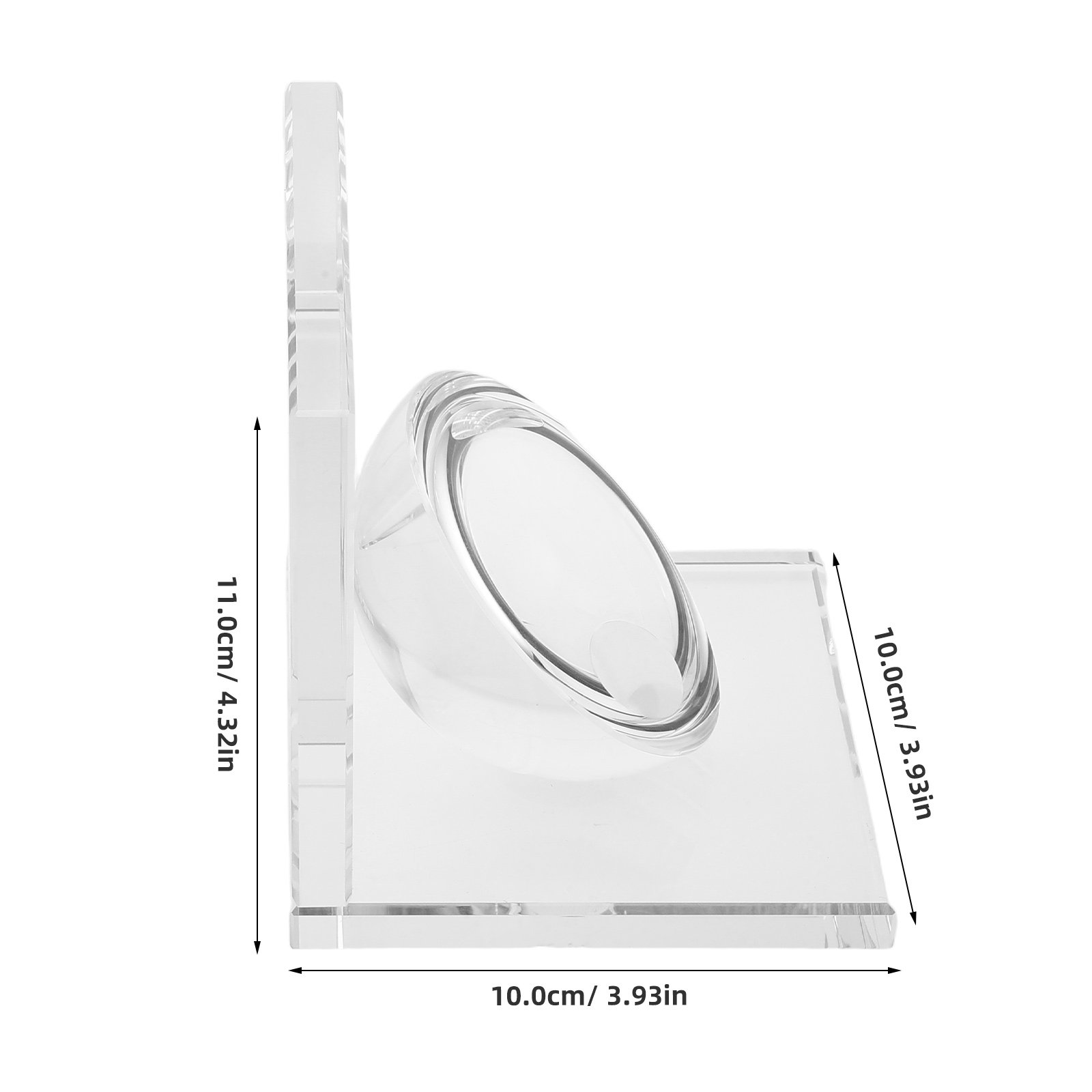 Weighted Crystal Bookend Pair  - đánh giá và giá Book Weight Glass