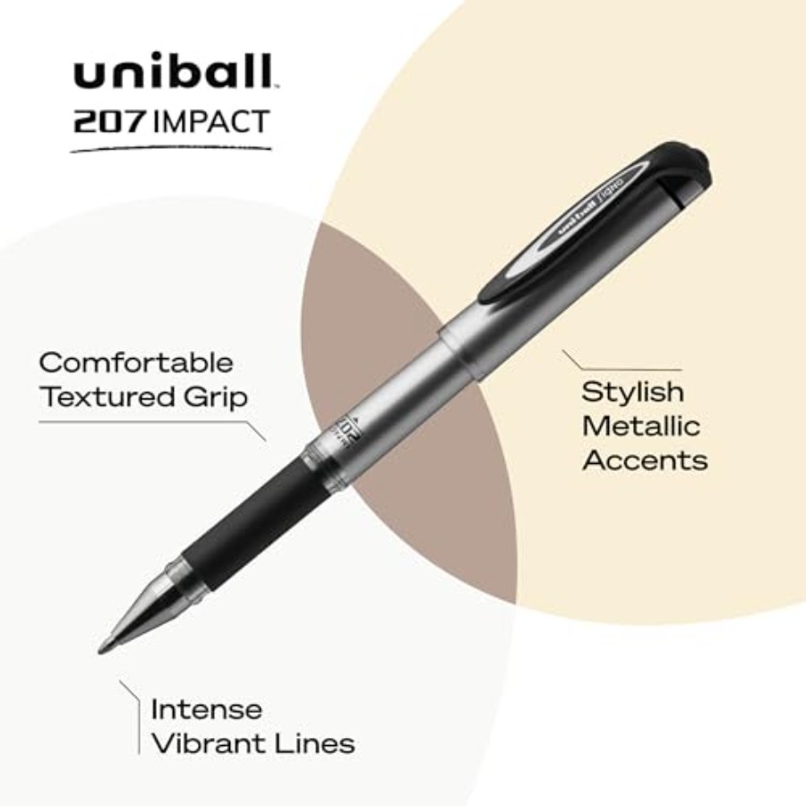Uniball 207 Gel Pen Refills, B - đánh giá và giá Gel Refill Pack
