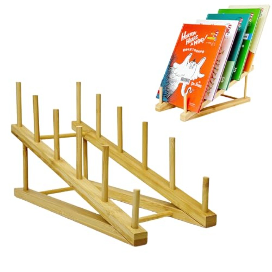 Book Display Stand Holder, 5-T - đánh giá và giá Magazine Holder Rack