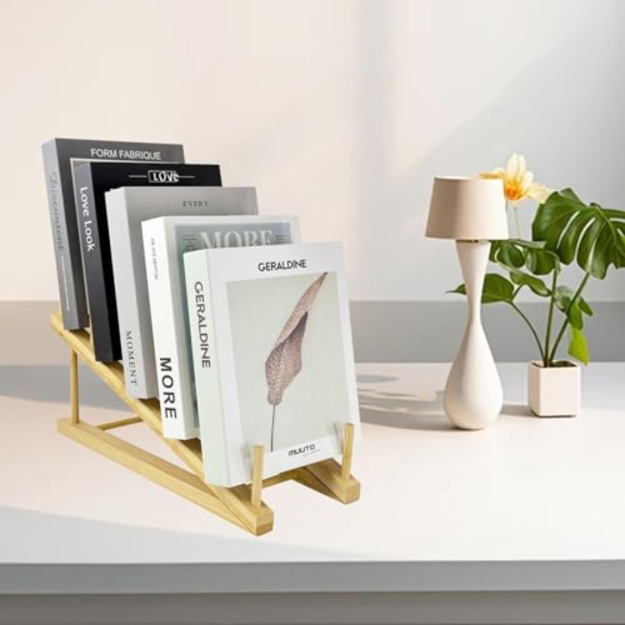 Book Display Stand Holder, 5-T - đánh giá và giá Magazine Holder Rack
