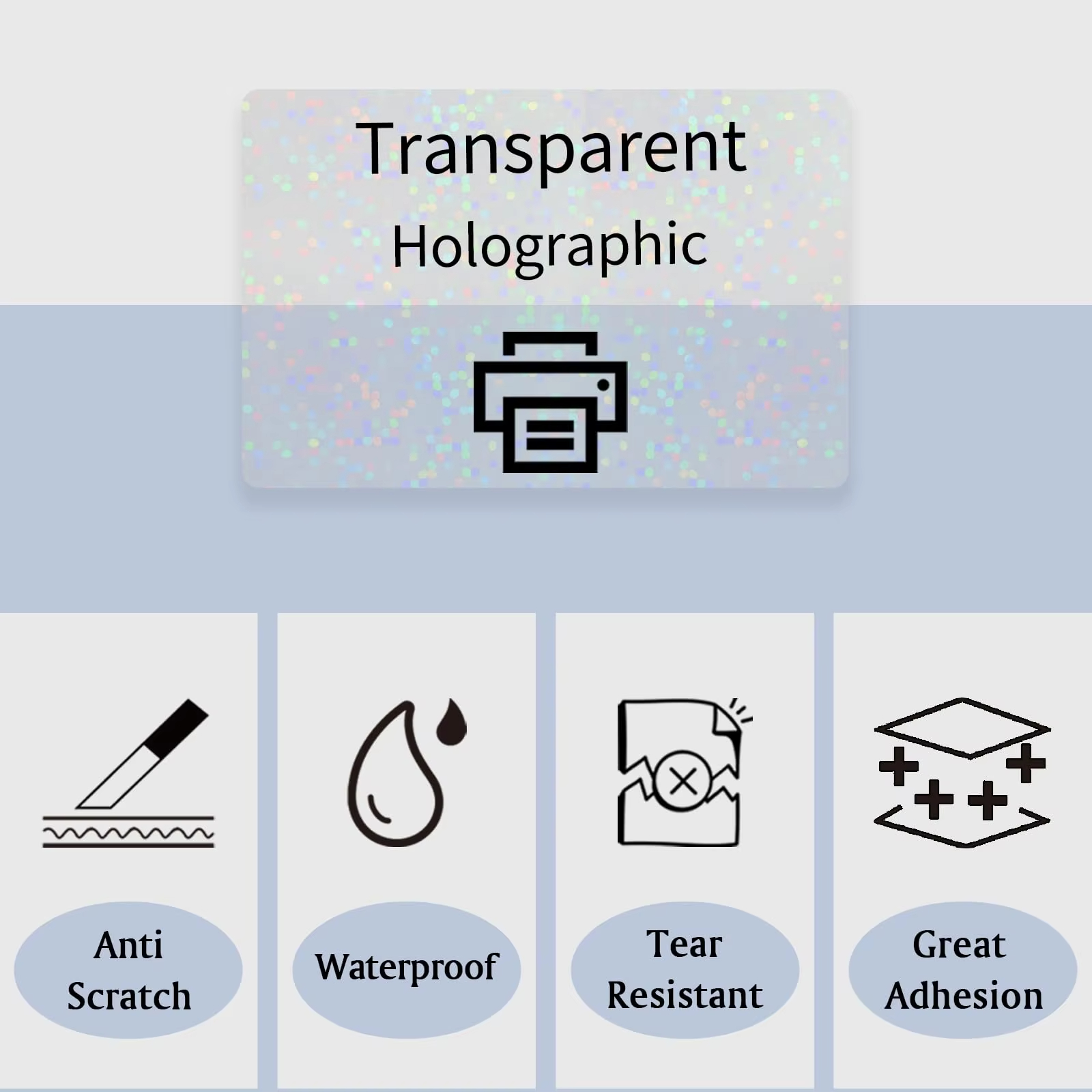 Clear Holographic Dot Transpar - đánh giá và giá Ink Blotter Paper