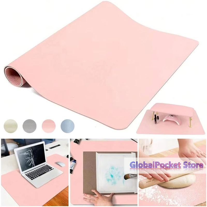 [TG823]Foldable Nail Art Table - đánh giá và giá Leather Desk Pad