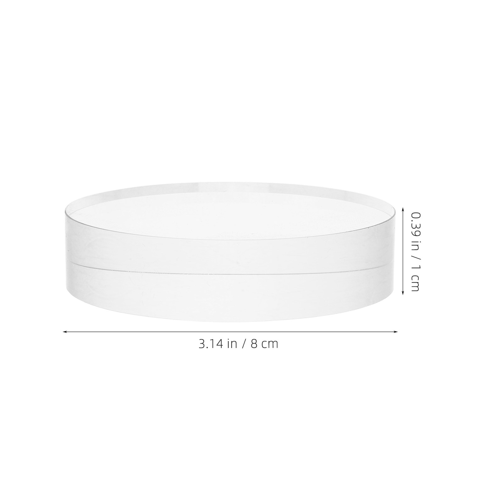 Round Clear Crystal Paperweigh - đánh giá và giá Book Weight Glass