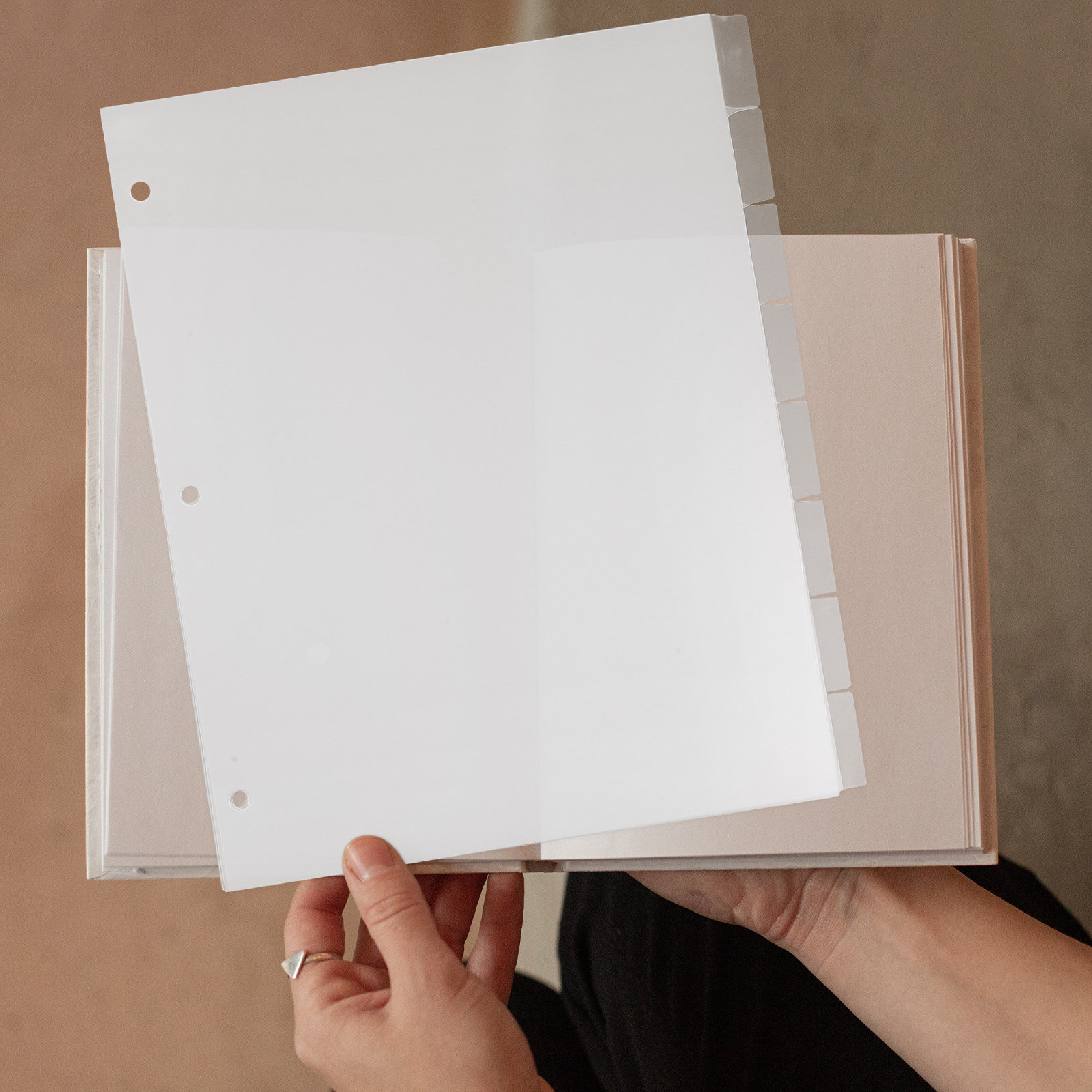 8 Sheets Tabbed Divider Pages  - đánh giá và giá Tab Divider A4