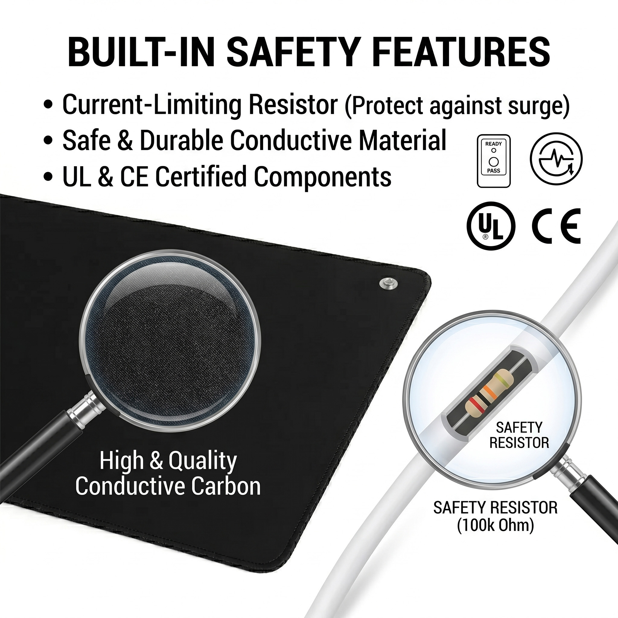 3mm PU Leather Grounding Mat E - đánh giá và giá Leather Desk Pad