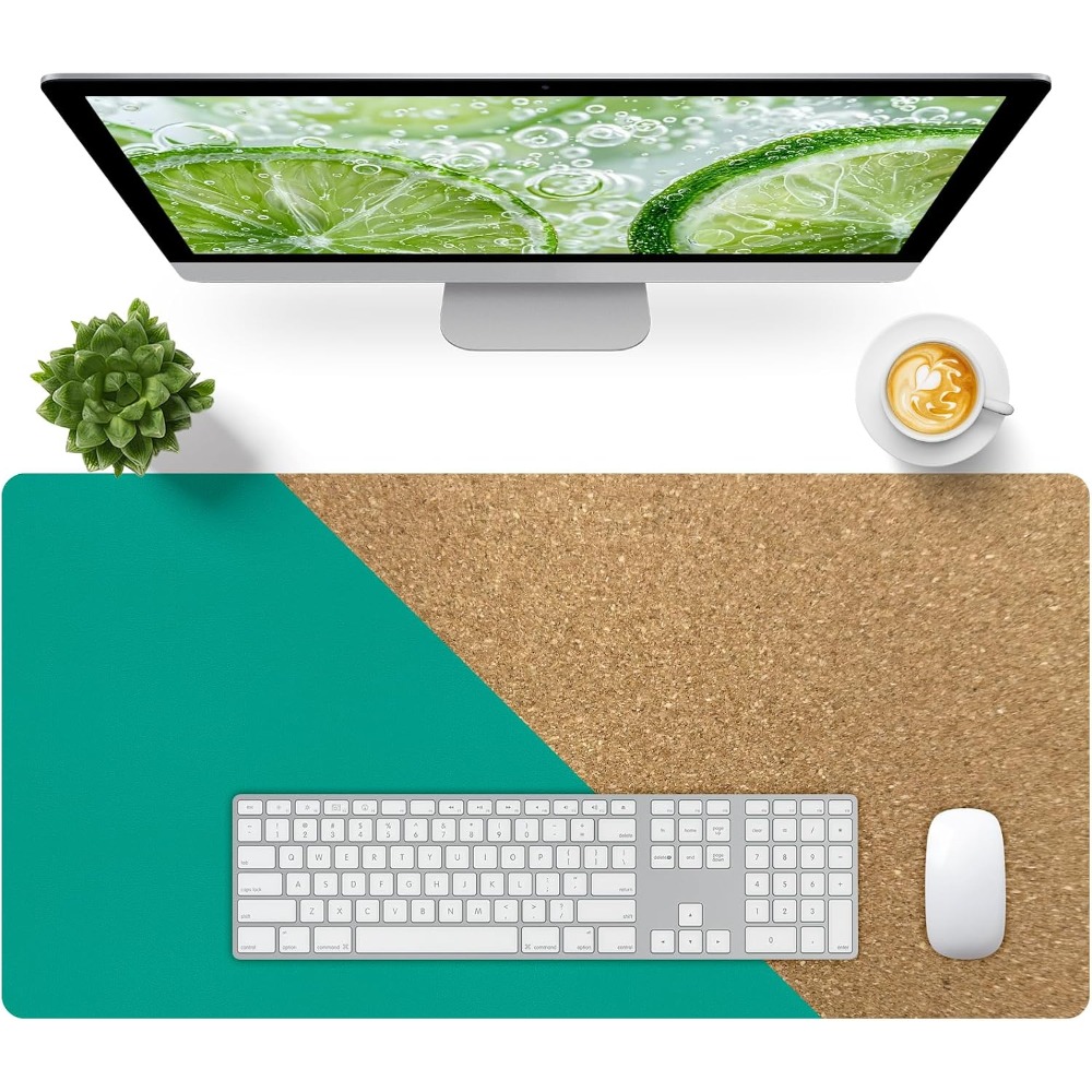 Premium Green Leather Desk Pad - đánh giá và giá Leather Desk Pad