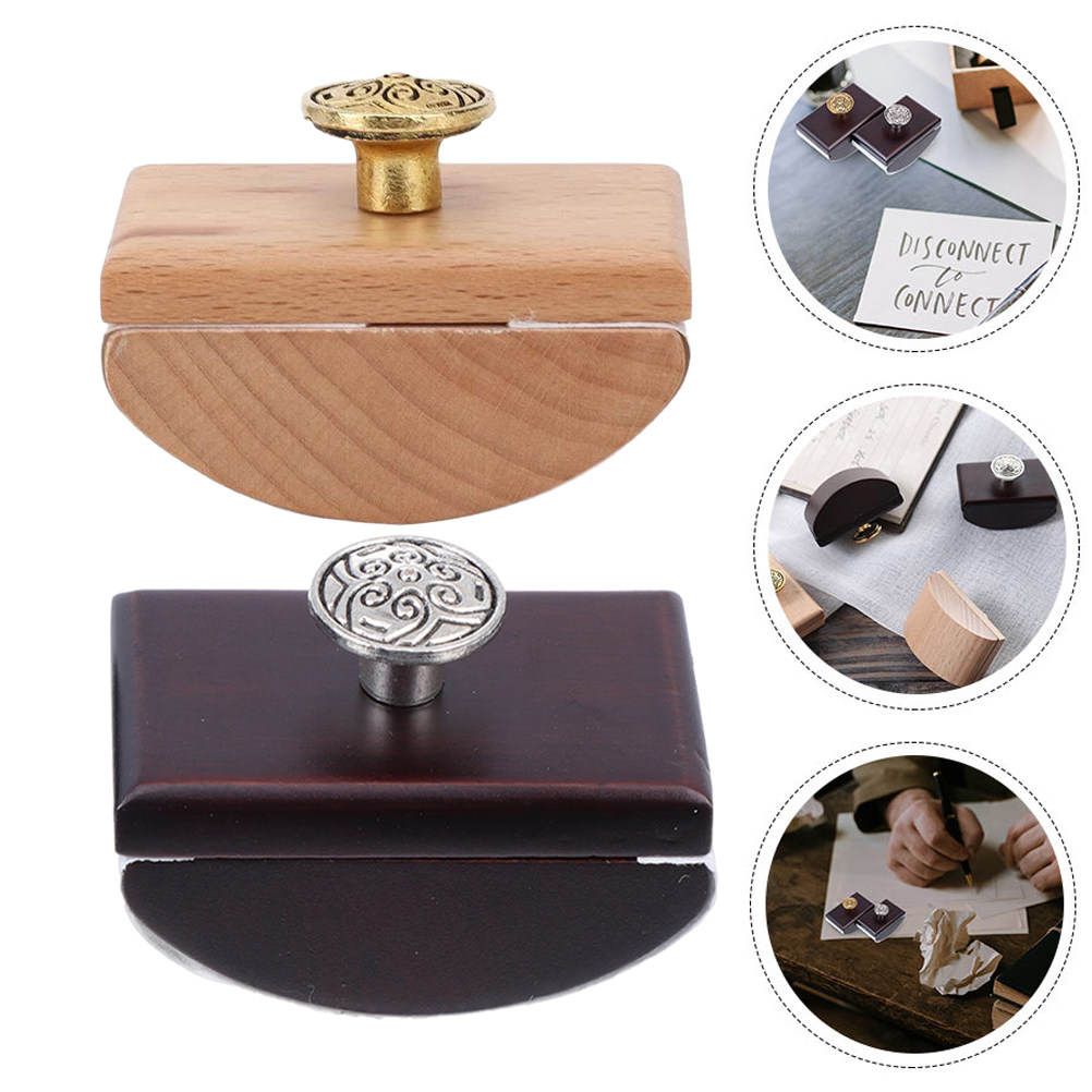 2Pcs Reusable Wood Rocker Blot - đánh giá và giá Ink Blotter Paper