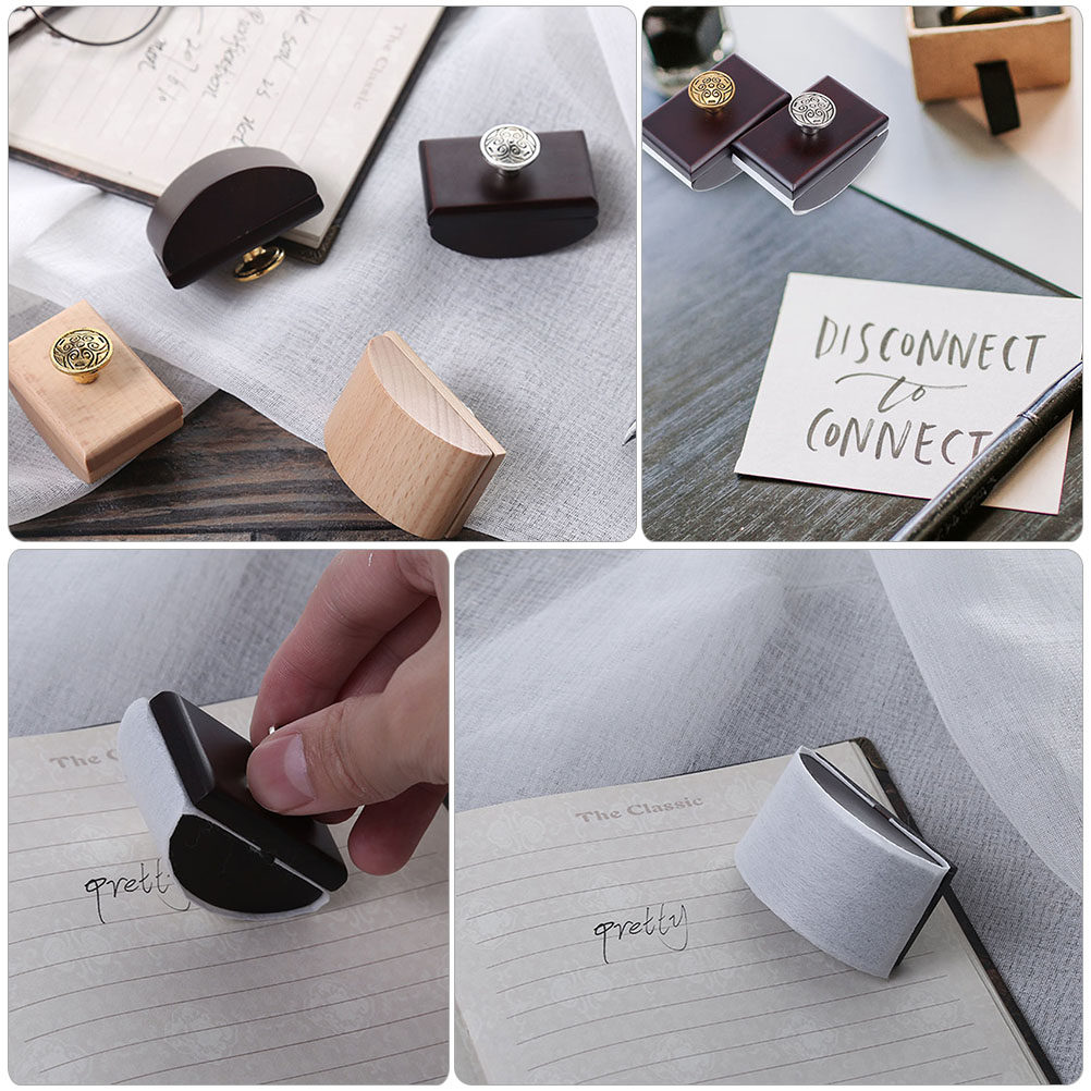 2Pcs Reusable Wood Rocker Blot - đánh giá và giá Ink Blotter Paper