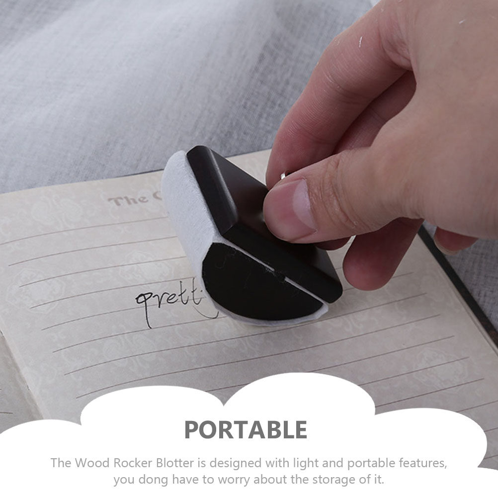 2Pcs Reusable Wood Rocker Blot - đánh giá và giá Ink Blotter Paper